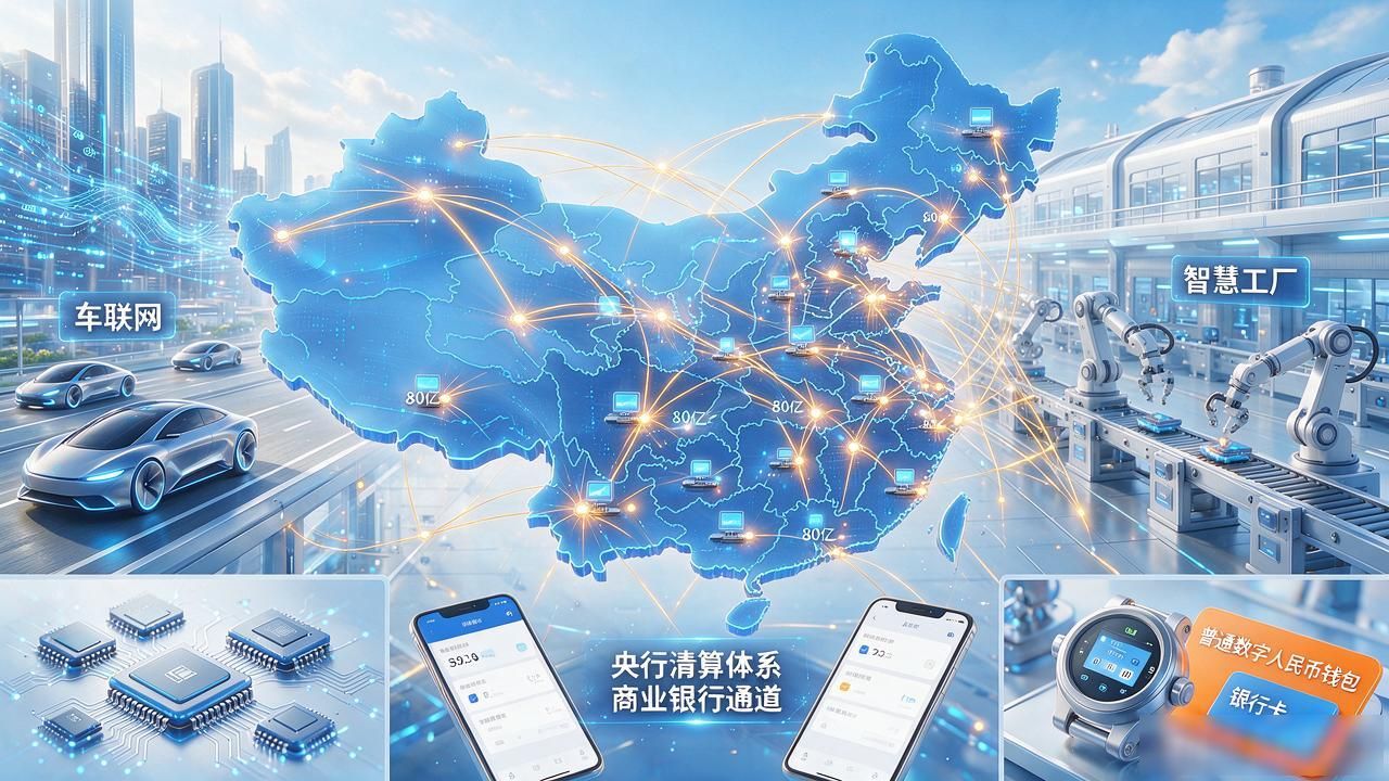 中国有物联网数字货币吗？别被骗了，真正落地的是数字人民币