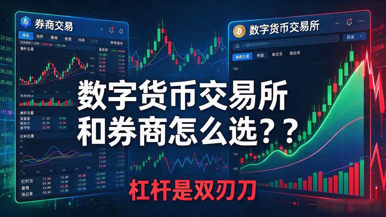 数字货币交易所和券商怎么选？干了十年交易的给你说几句实话