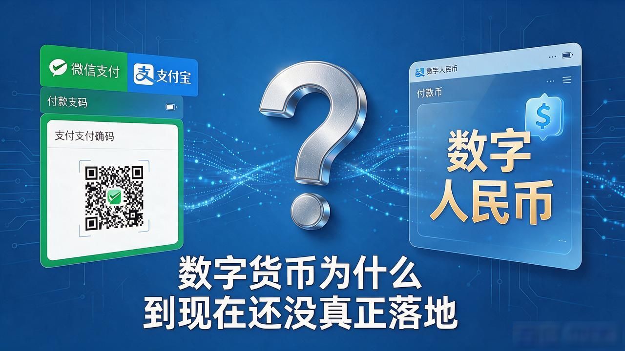 数字货币为什么到现在还没真正落地，原因说白了就这几个