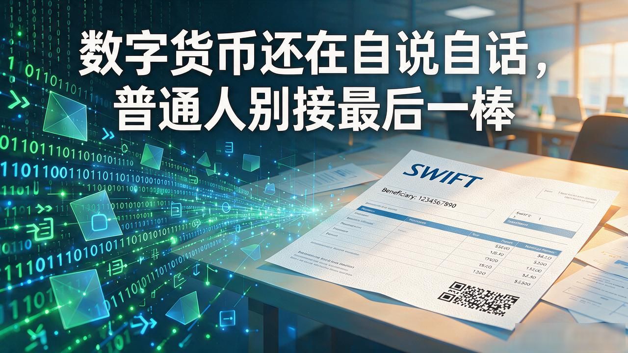 数字货币还在自说自话，普通人别接最后一棒