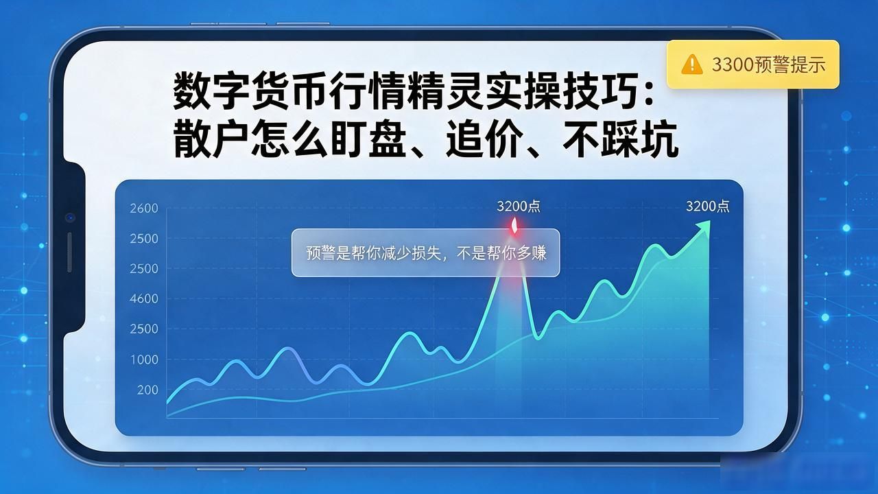 数字货币行情精灵实操技巧：散户怎么盯盘、追价、不踩坑