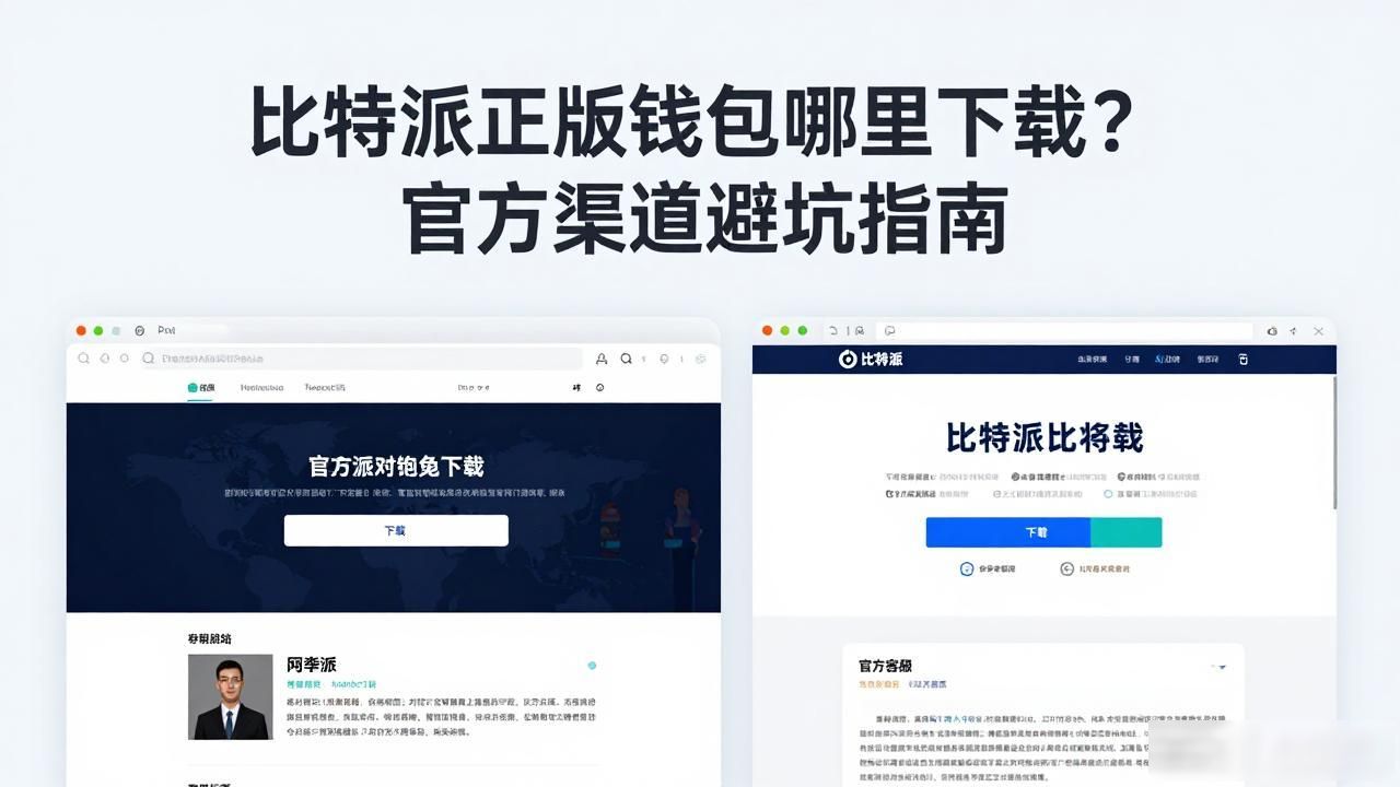 比特派正版钱包哪里下载？官方渠道避坑指南