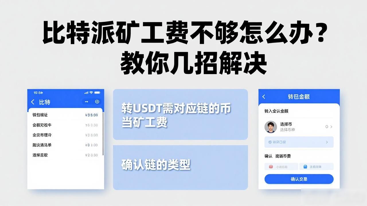 比特派矿工费不够怎么办？教你几招解决