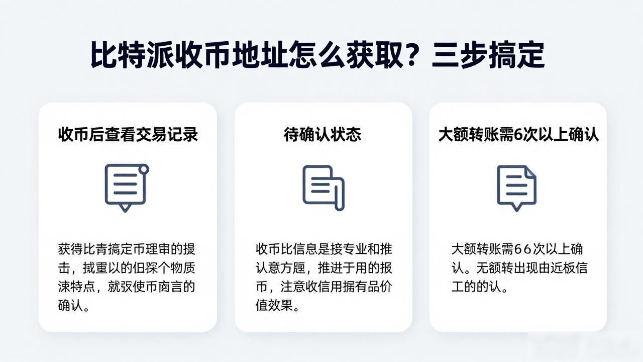 比特派收币地址怎么获取？三步搞定