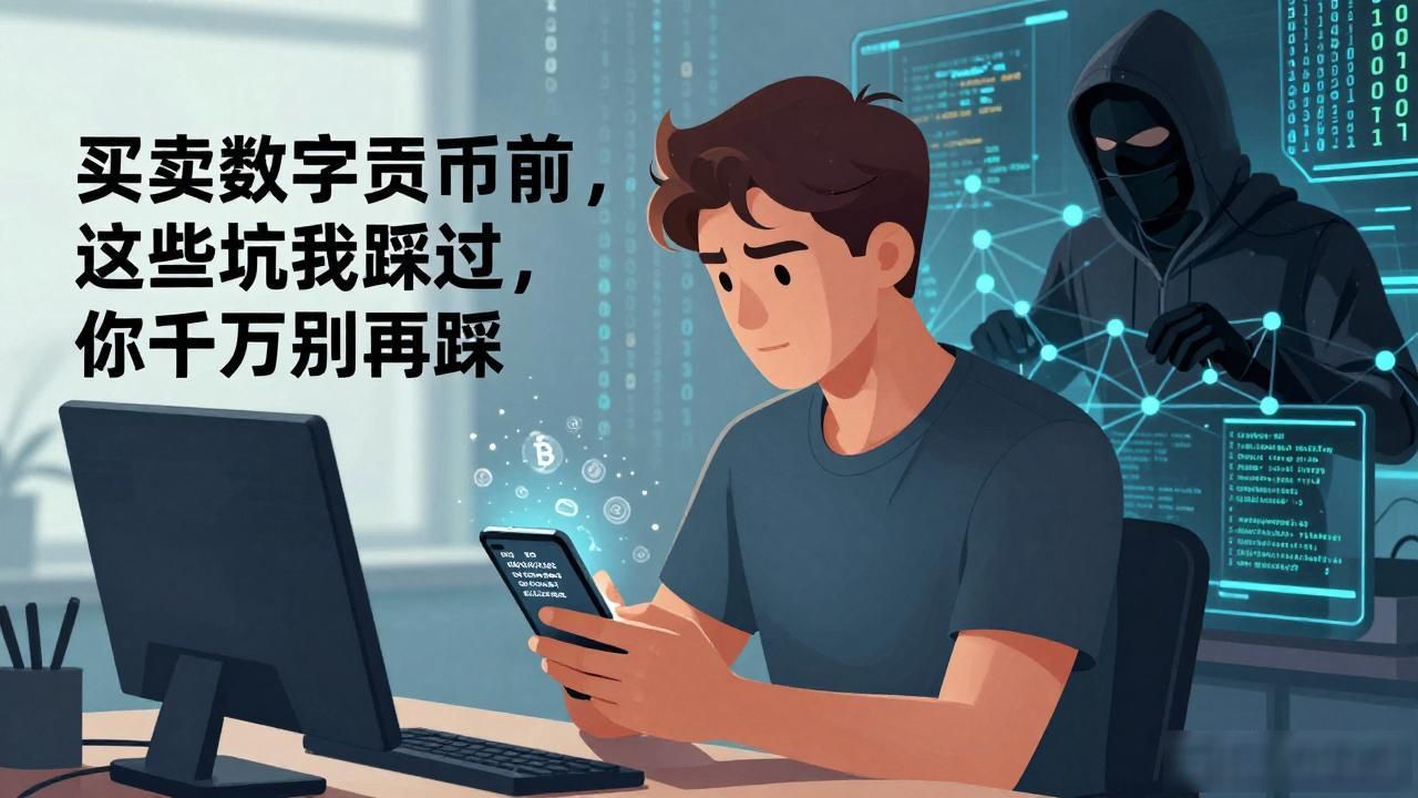 买卖数字货币前，这些坑我踩过，你千万别再踩