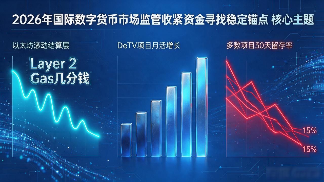 国际数字货币市场现状：2026年监管收紧下，资金正在重新找锚