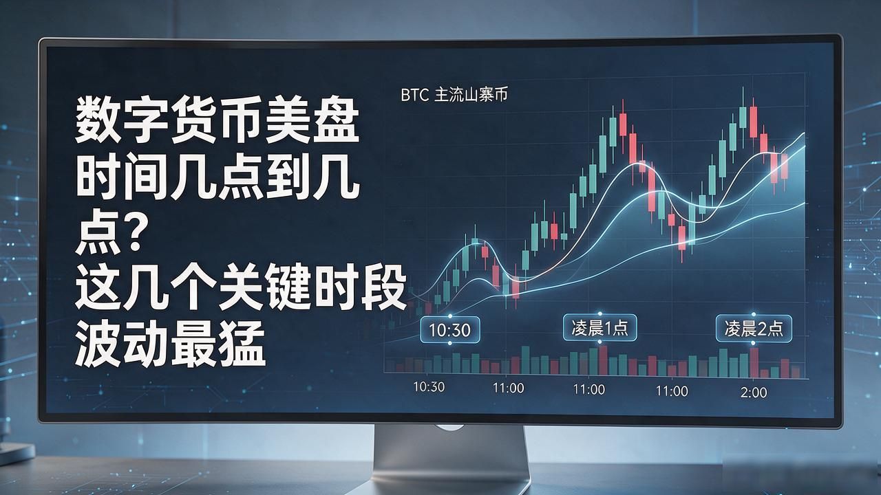 数字货币美盘时间几点到几点？这几个关键时段波动最猛