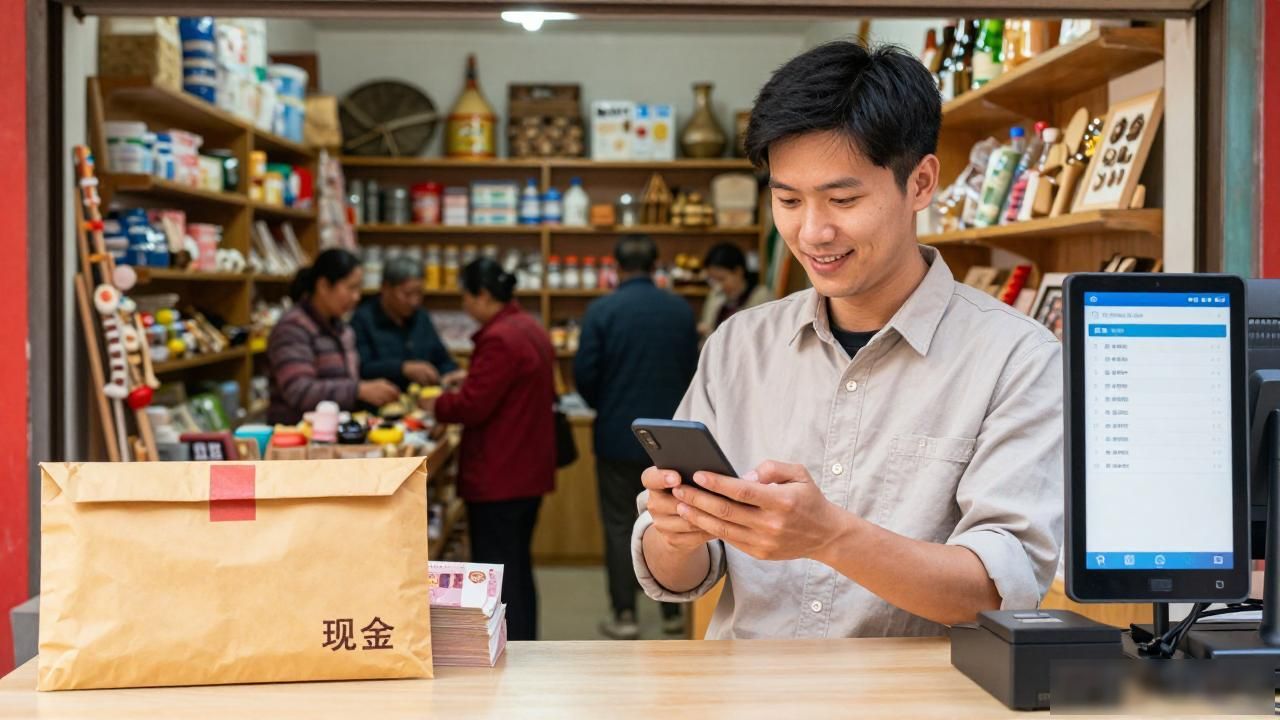 海贝数字货币与传统支付方式对比_杂货铺使用海贝数字货币体验_海贝数字货币