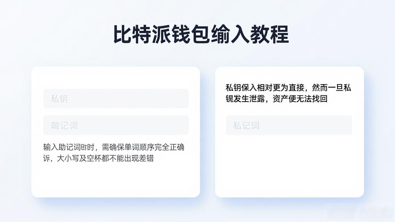比特派钱包导入教程
