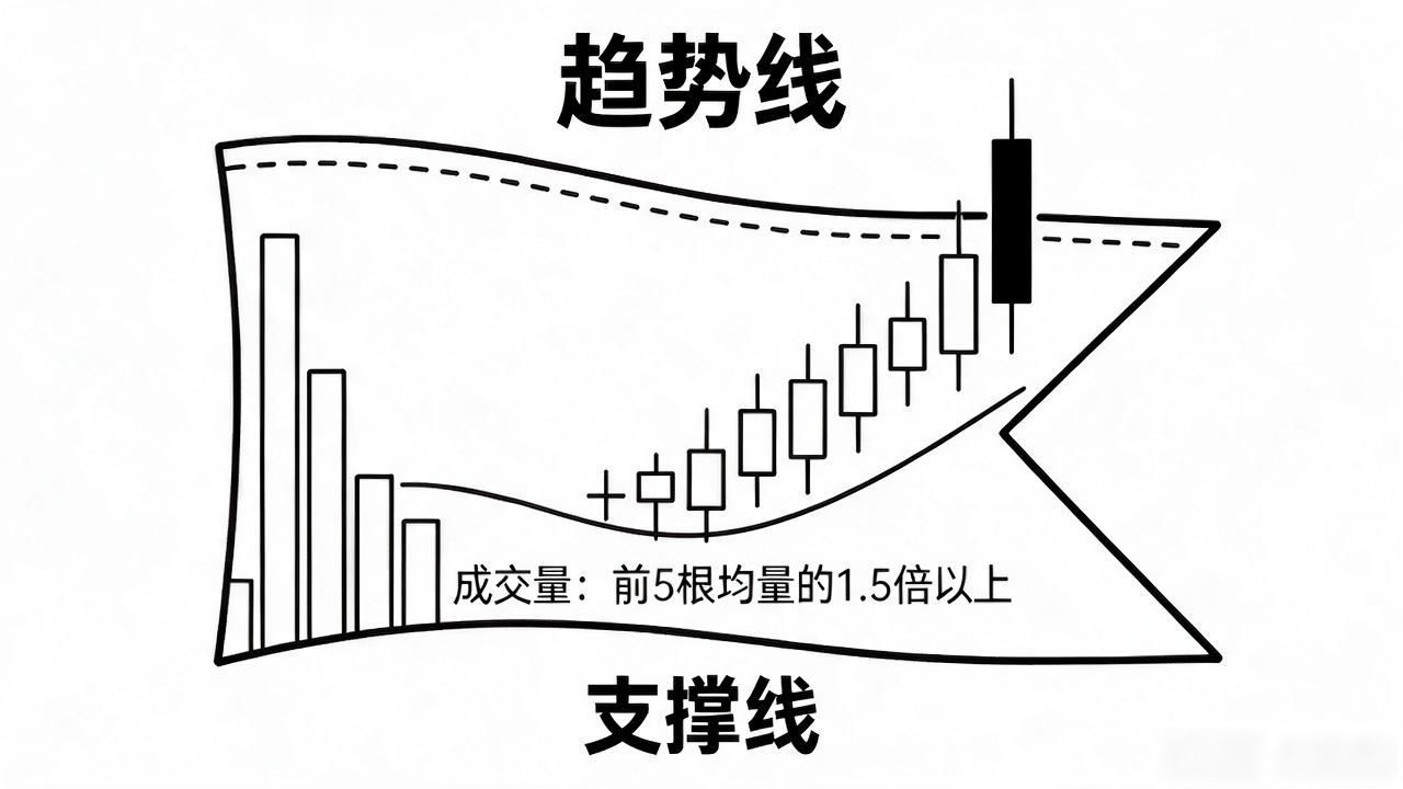 旗形交易_数字货币旗形形态_数字货币如何画线旗形