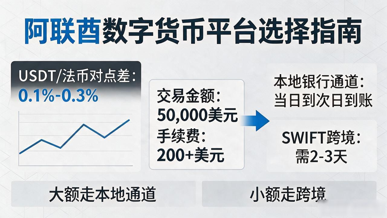 阿联酋数字货币平台怎么选？手续费、出金和合规一次讲明白