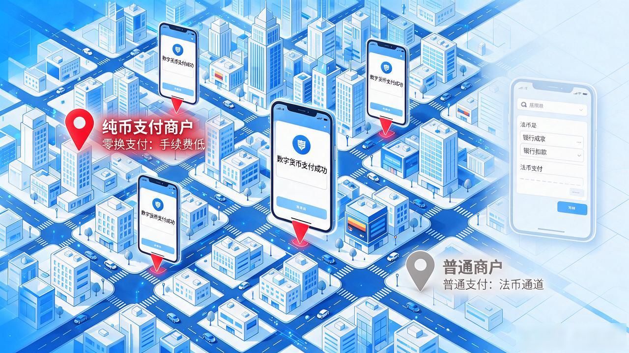 数字货币商户地图，附近能付币的店在哪？别再白跑冤枉路